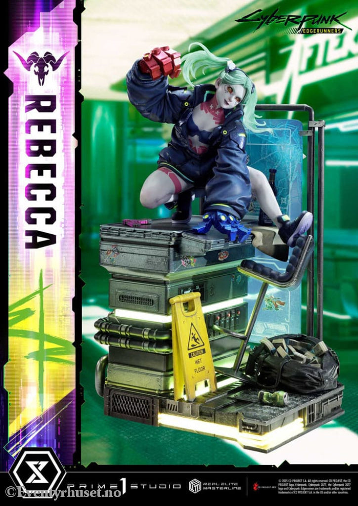 Cyberpunk: Edgerunners Real Elite Masterline Series Statue 1/4 Rebecca Deluxe Version 54 cm Collectibles