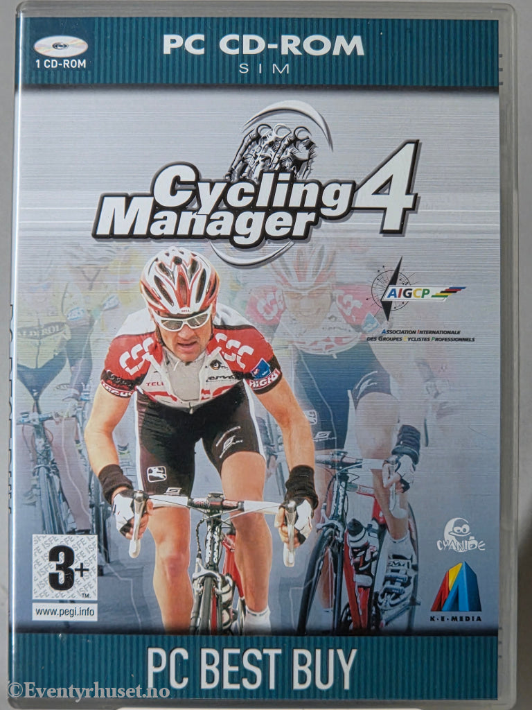 Cycling Manager 4. 2004. PC-spill.