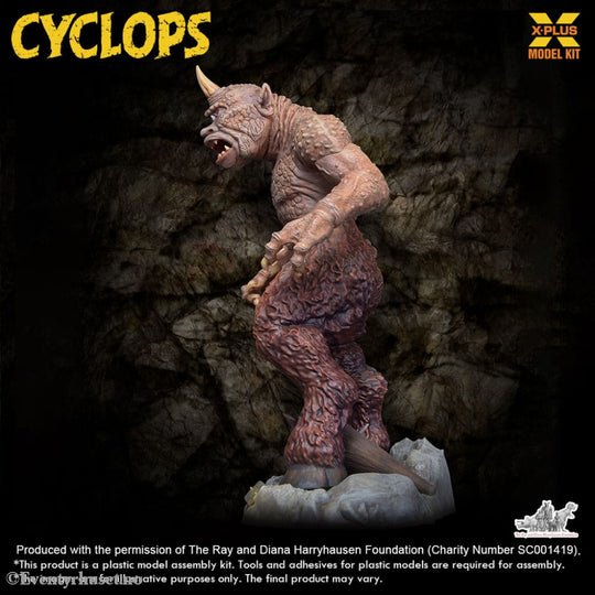 Cyclops figure Plastic Model Kit 1/72 Renewal Package 23 cm Toys