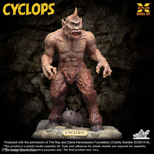 Cyclops figure Plastic Model Kit 1/72 Renewal Package 23 cm Toys