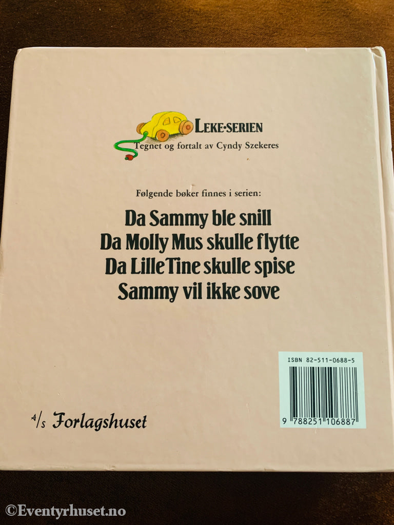 Cyndy Szekeres. Da Molly Mus skulle flytte. 1985. Barnebok.