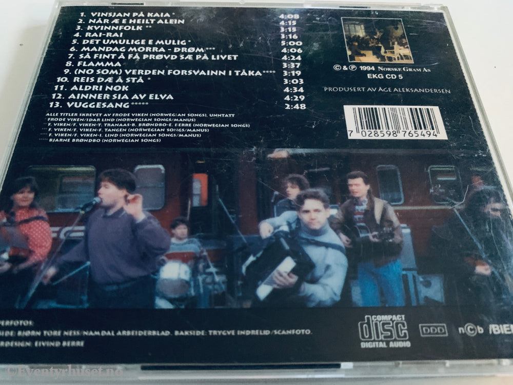 D.D.E. 1996. Rai-Rai. CD singel