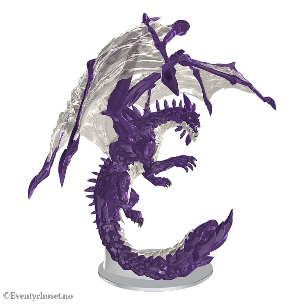 D&D Icons of the Realms Boxed prepainted Miniatures Adult Amethyst Dragon 38 cm Collectibles