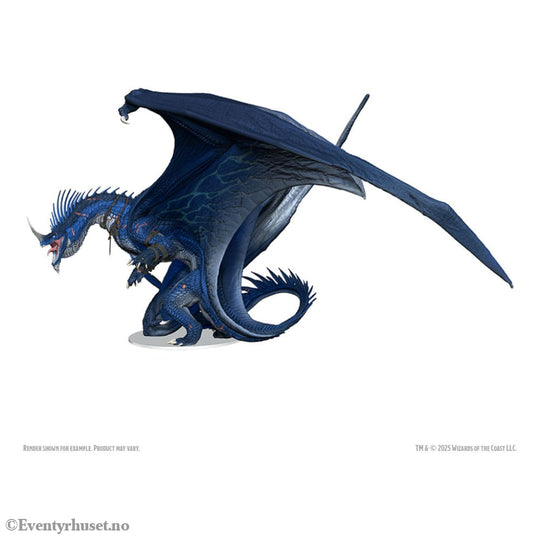 D&D Icons of the Realms Boxed prepainted Miniatures Ancient Blue Dragon 20 cm Collectibles