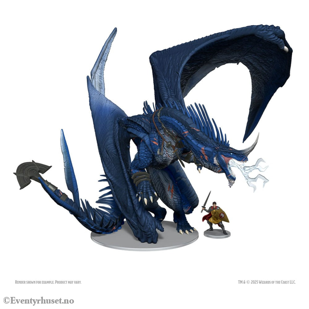 D&D Icons of the Realms Boxed prepainted Miniatures Ancient Blue Dragon 20 cm Collectibles