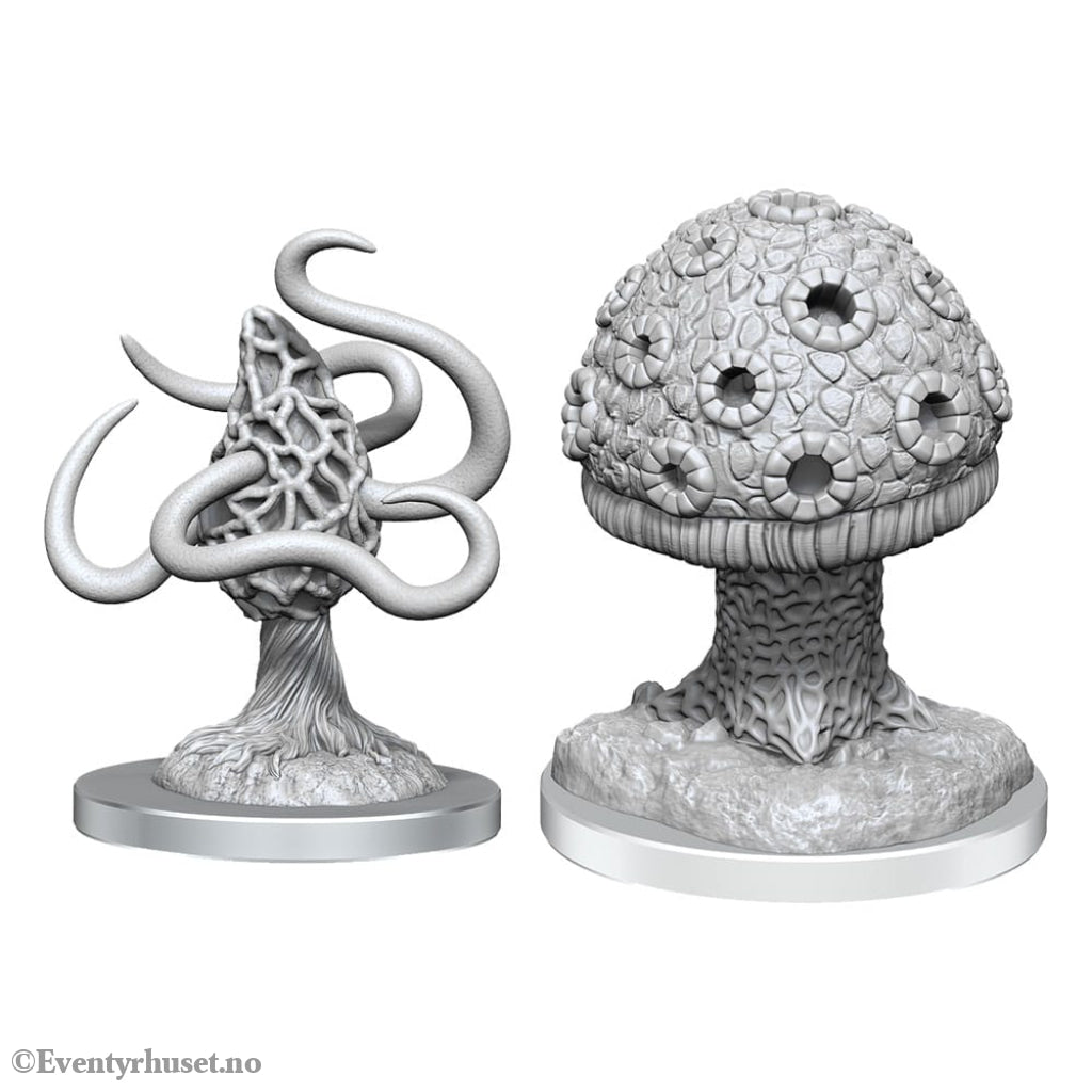 D&D Nolzur’s Marvelous Miniatures Unpainted Miniatures 2-Pack Shrieker & Violet Fungus Games