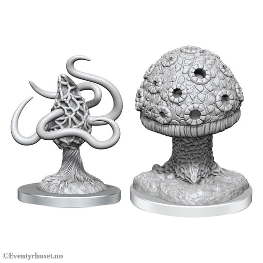 D&D Nolzur’s Marvelous Miniatures Unpainted Miniatures 2-Pack Shrieker & Violet Fungus Games