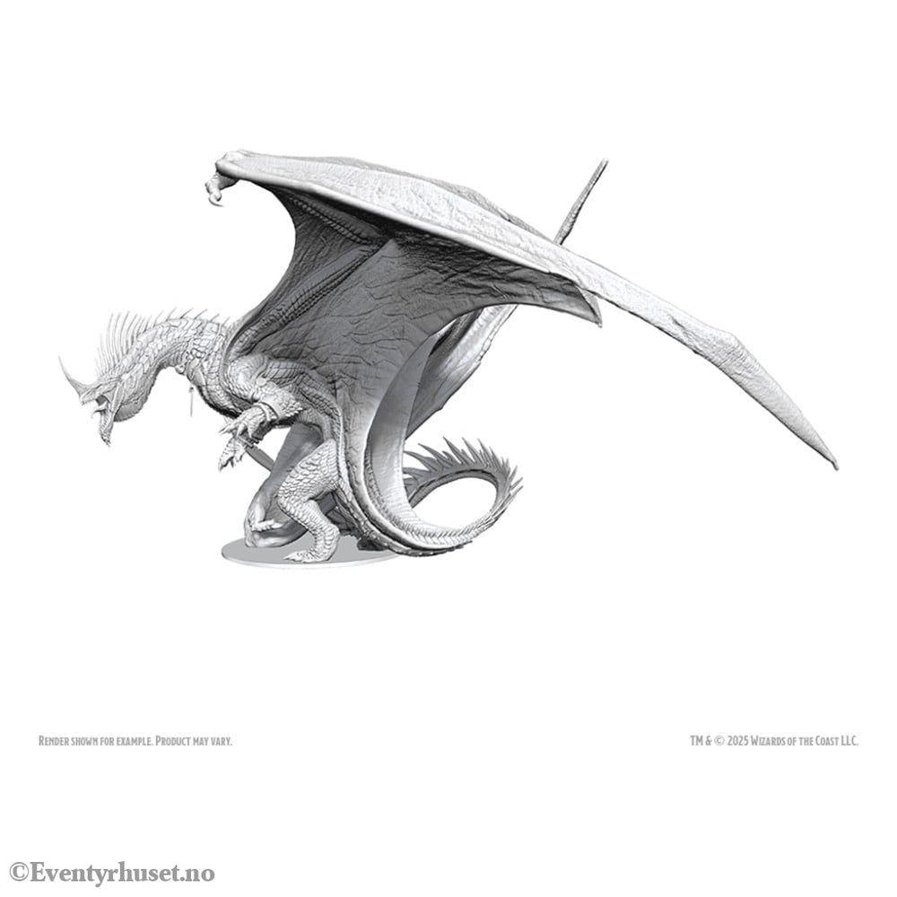 D&D Nolzur’s Marvelous Miniatures Unpainted Miniatures Ancient Blue Dragon 20 cm Games