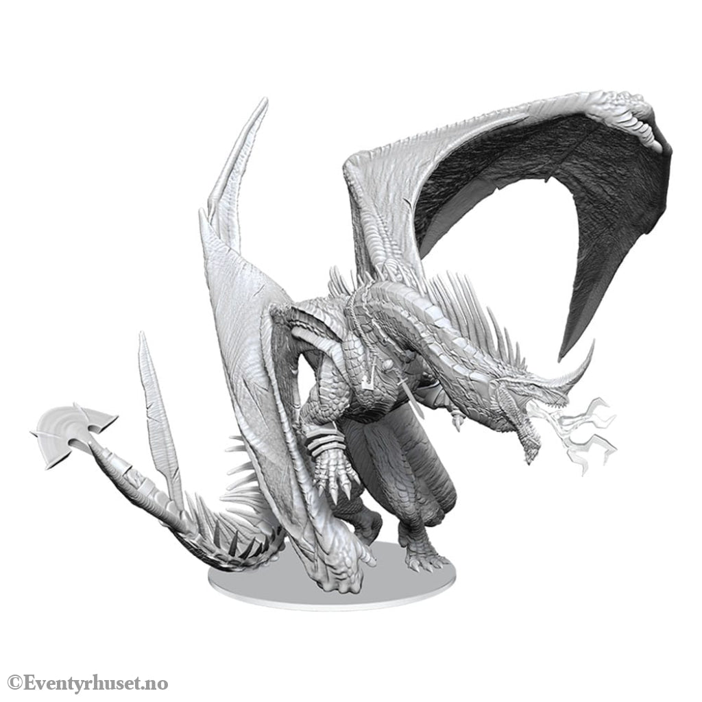 D&D Nolzur’s Marvelous Miniatures Unpainted Miniatures Ancient Blue Dragon 20 cm Games