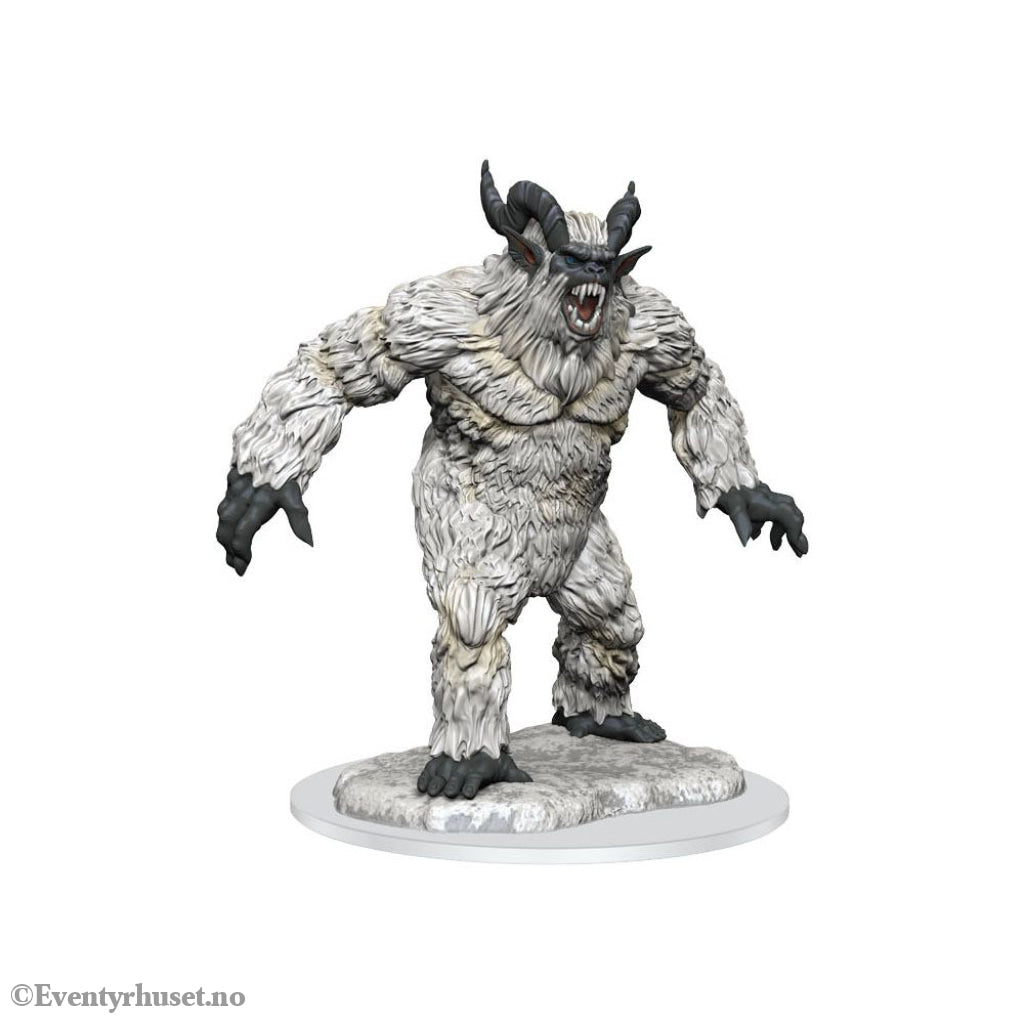 D&D Nolzur’s Marvelous Miniatures Unpainted Miniature Abominable Yeti Case (2) Games