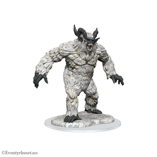 D&D Nolzur’s Marvelous Miniatures Unpainted Miniature Abominable Yeti Case (2) Games