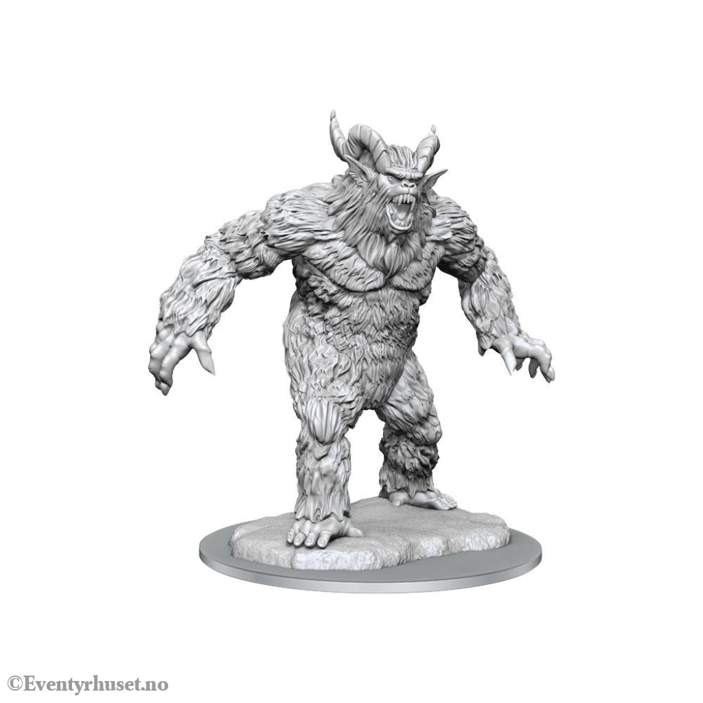 D&D Nolzur’s Marvelous Miniatures Unpainted Miniature Abominable Yeti Case (2) Games