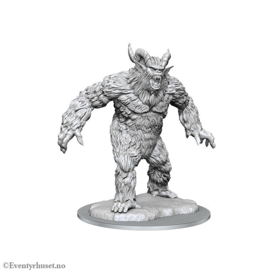 D&D Nolzur’s Marvelous Miniatures Unpainted Miniature Abominable Yeti Case (2) Games
