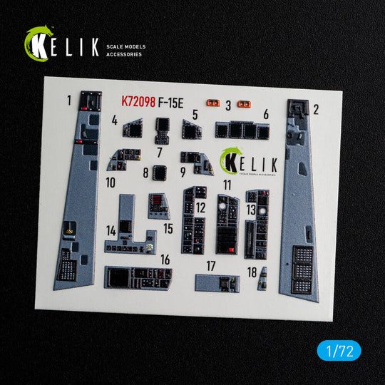 F-15E - interior 3D decals for GWH kit