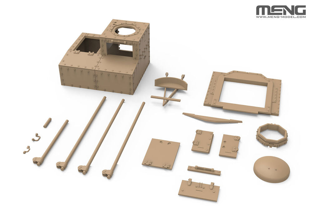 French FT T.S.F Radio Version (incl. resin parts)