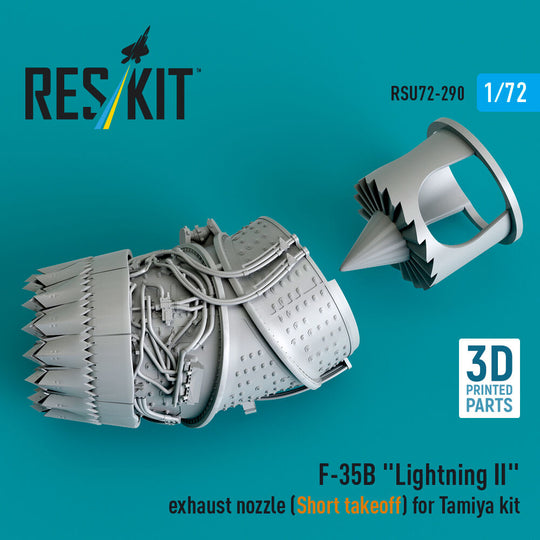 F-35B Lightning II exhaust nozzle (Short takeoff) for Tamiya kit (3D printed)