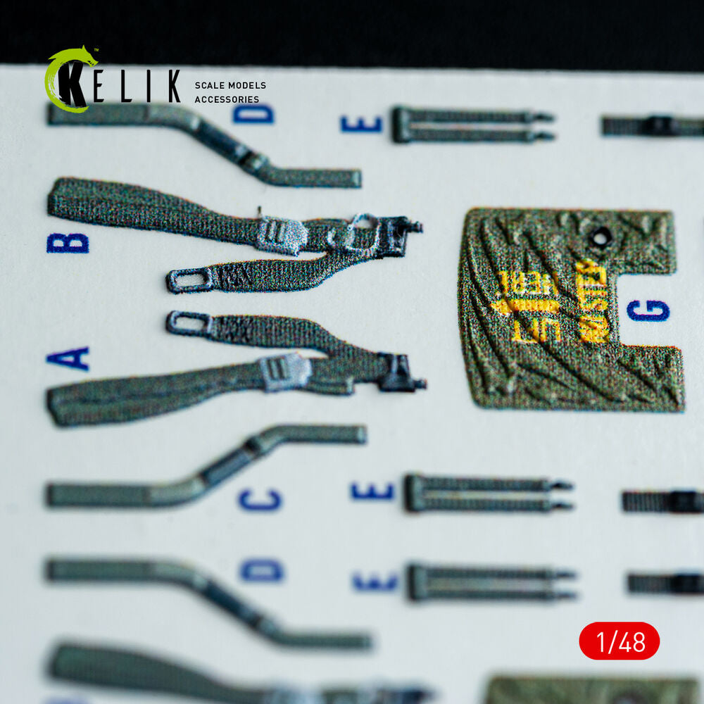 F-4J/S - interior 3D decals for Hasegawa kit