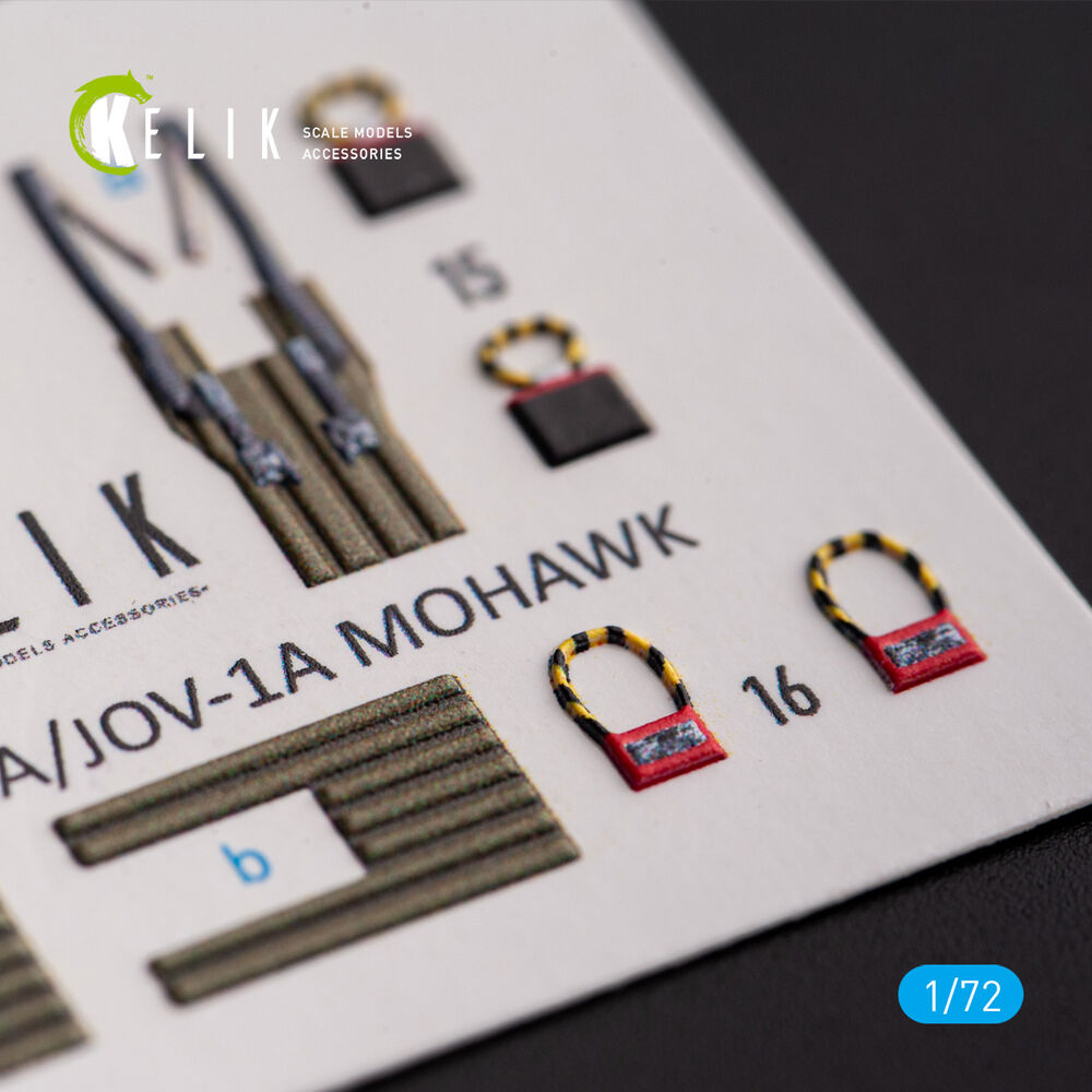 OV-1A/JOV-1A MOHAWK - interior 3D decals for ClearProp kit