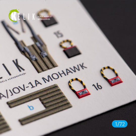 OV-1A/JOV-1A MOHAWK - interior 3D decals for ClearProp kit