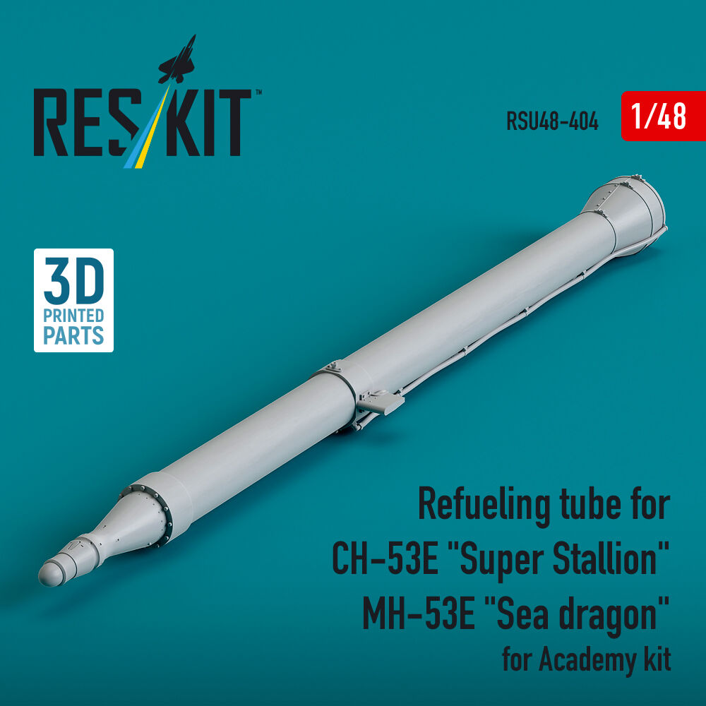 Refueling tube for CH-53E Super Stallion, MH-53E Sea dragon for Academy kit (3D printed)