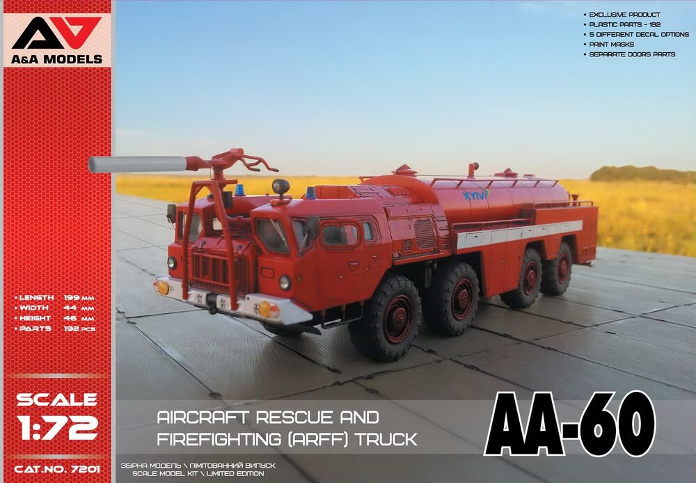 AA-60 Aircraft Rescue & Firefighting (ARFF) Truck