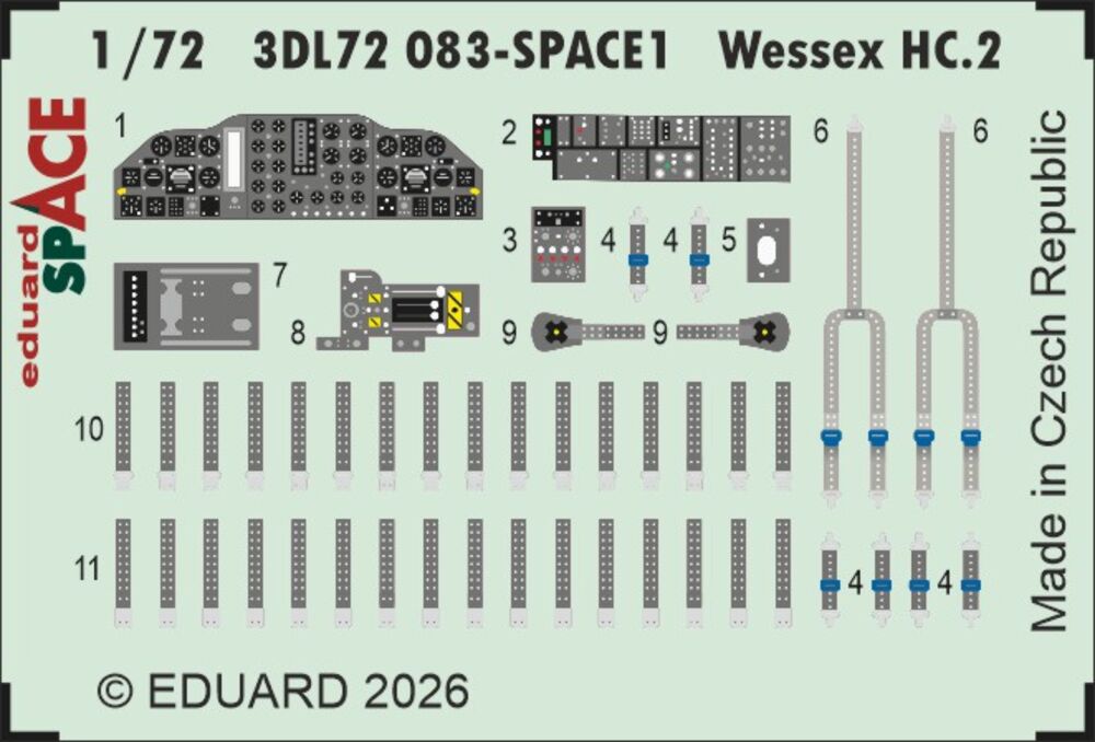 Wessex HC.2 SPACE for Airfix
