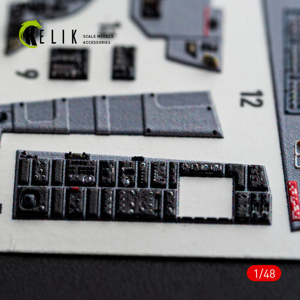 F-15DJ Eagle - interior 3D decals for Hasegawa