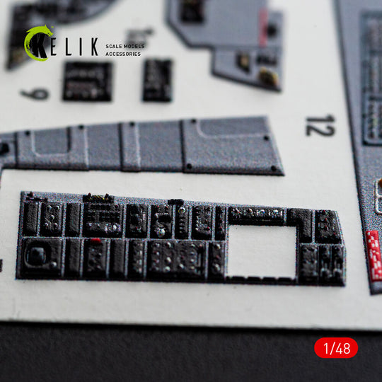 F-15DJ Eagle - interior 3D decals for Hasegawa