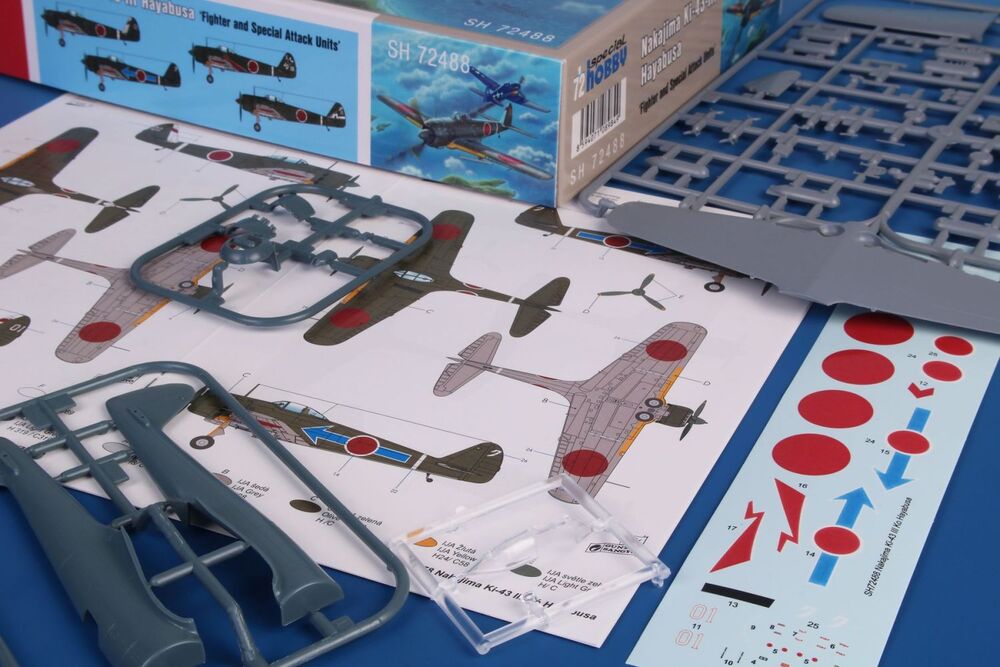 Nakajima Ki-43-III Hayabusa / Oscar 1/72