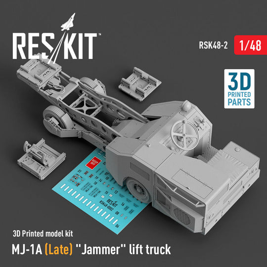 MJ-1A (Late) Jammer lift truck (3D Printed model kit)