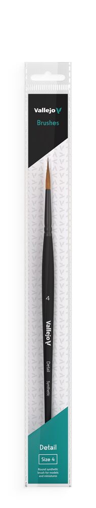 Round Synthetic Brush No. 4