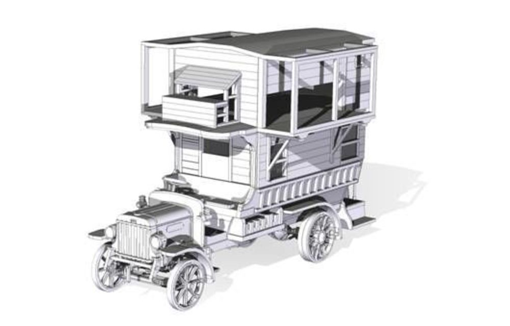 Type B WWI Bus "Pigeon Loft