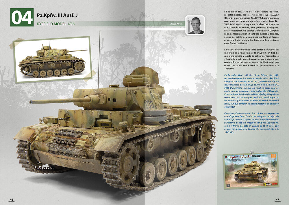 How to Paint Mid WWII German Tanks (FEB 1943 - SEP 1944) (English, Spanish)