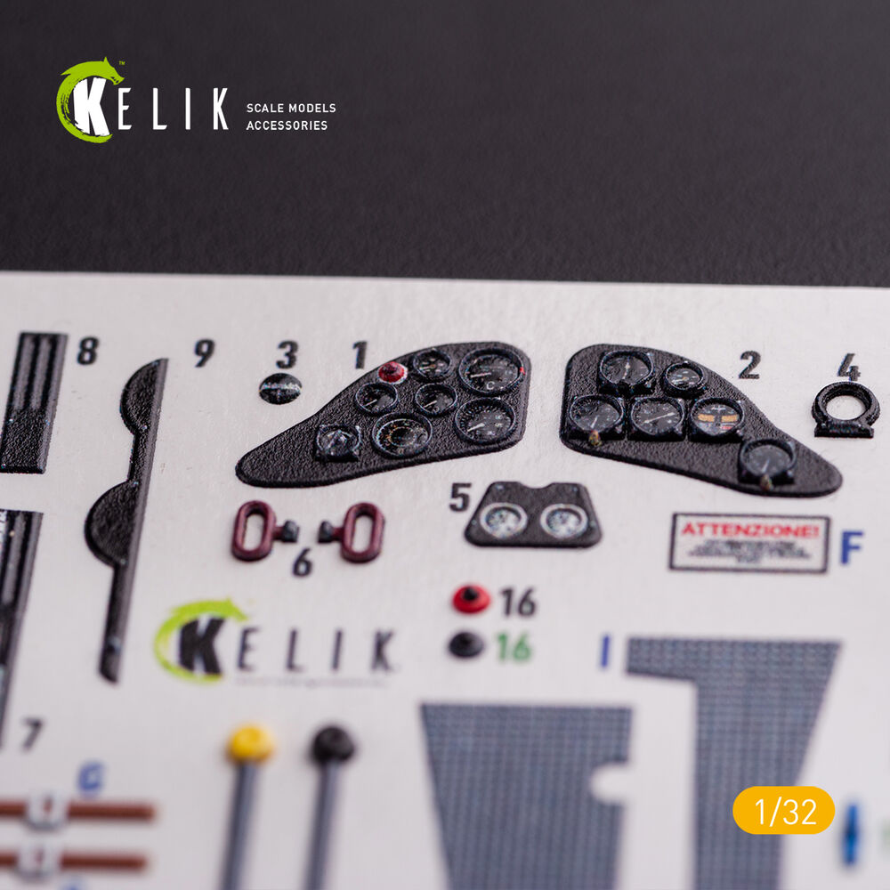 CR.42 LW - Interior 3D Decal for ICM kit