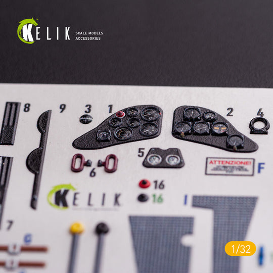 CR.42 LW - Interior 3D Decal for ICM kit