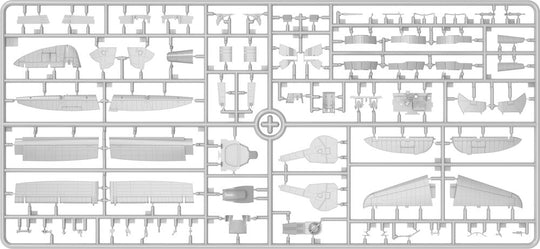 P-47M Thunderbolt. Dorsal Fin. Advanced Kit