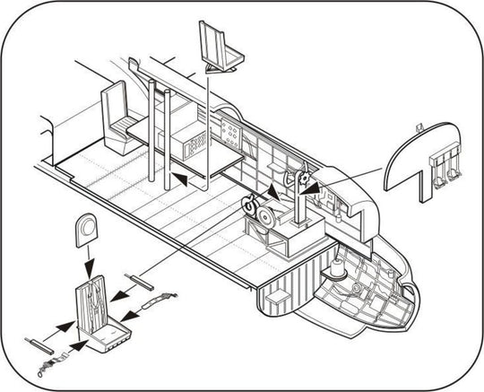 Avro Lancaster MkI/III-Interior set f.Ai