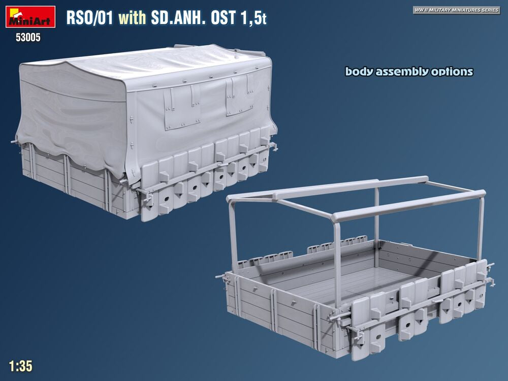RSO/01 with Trailer Sd.Anh. Ost 1,5 t