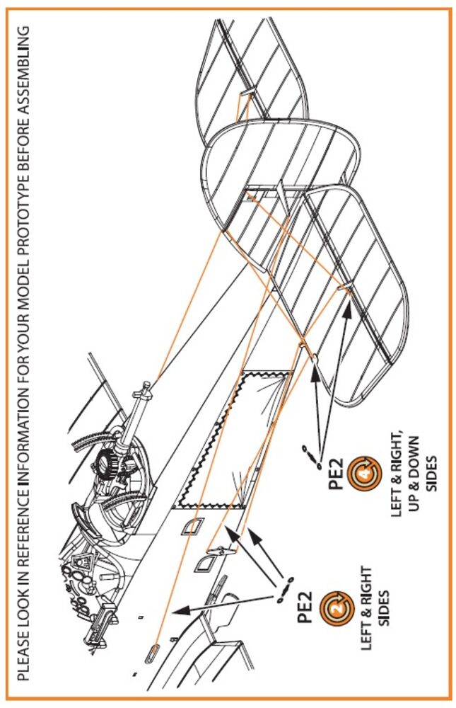 Wire Turnbuckles and ports PE set for CP kits DH.9a/R-1/MR-1