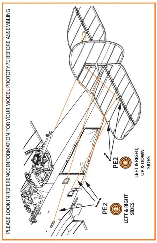 Wire Turnbuckles and ports PE set for CP kits DH.9a/R-1/MR-1