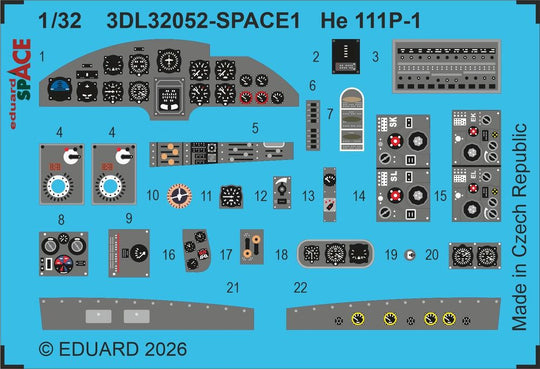 He 111P-1 SPACE for Revell