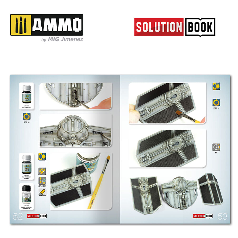 SOLUTION BOOK 05 - How to Paint Imperial Galactic Fighters (English, Castellano, Français, Deutsch)