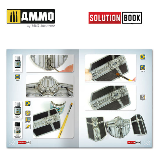 SOLUTION BOOK 05 - How to Paint Imperial Galactic Fighters (English, Castellano, Français, Deutsch)