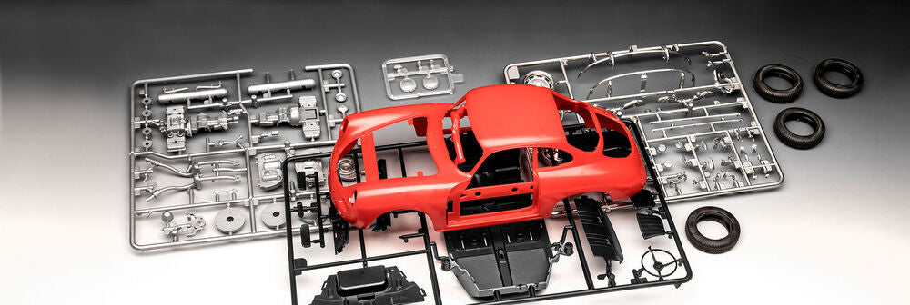 Porsche 356B Coupé -75 Years Plastic Modelbuilding