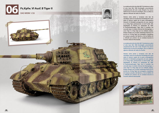 How to Paint Mid WWII German Tanks (FEB 1943 - SEP 1944) (English, Spanish)