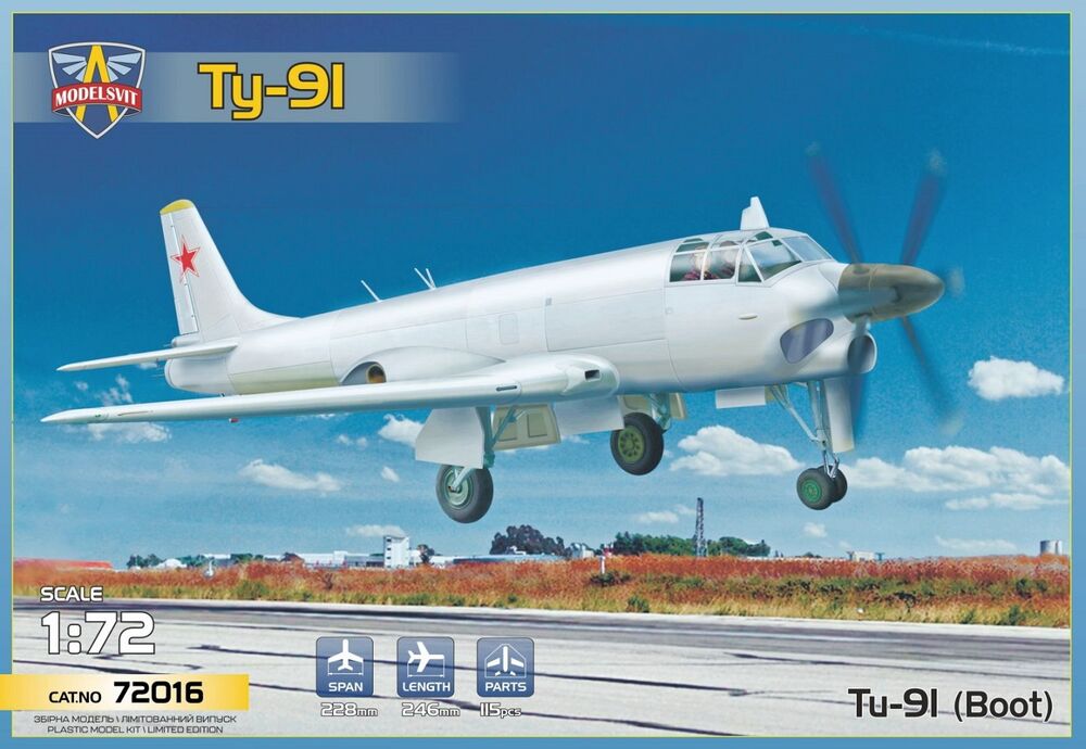 Tu-91 Boot naval attack aircraft
