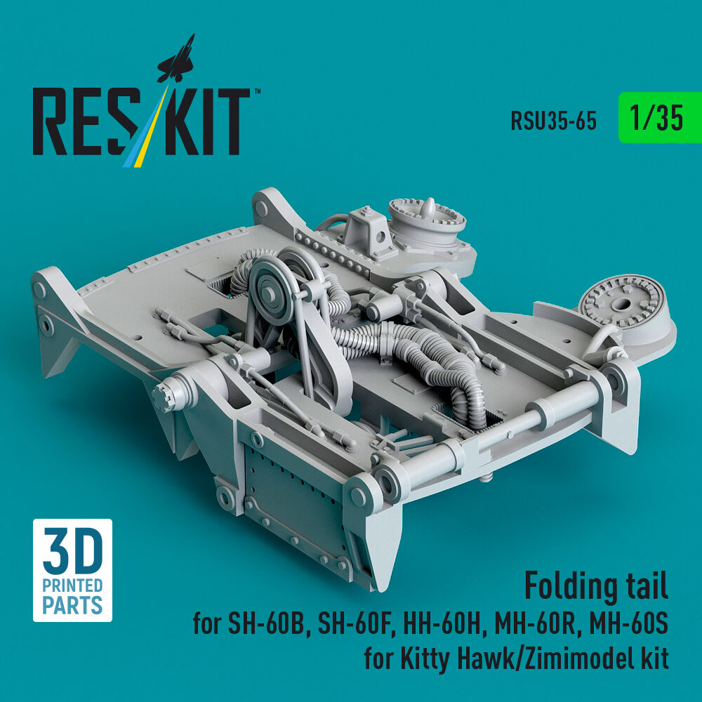 Folding tail for SH-60B, SH-60F, HH-60H, MH-60R, MH-60S (3D Printed) for Kitty Hawk / Zimi Model