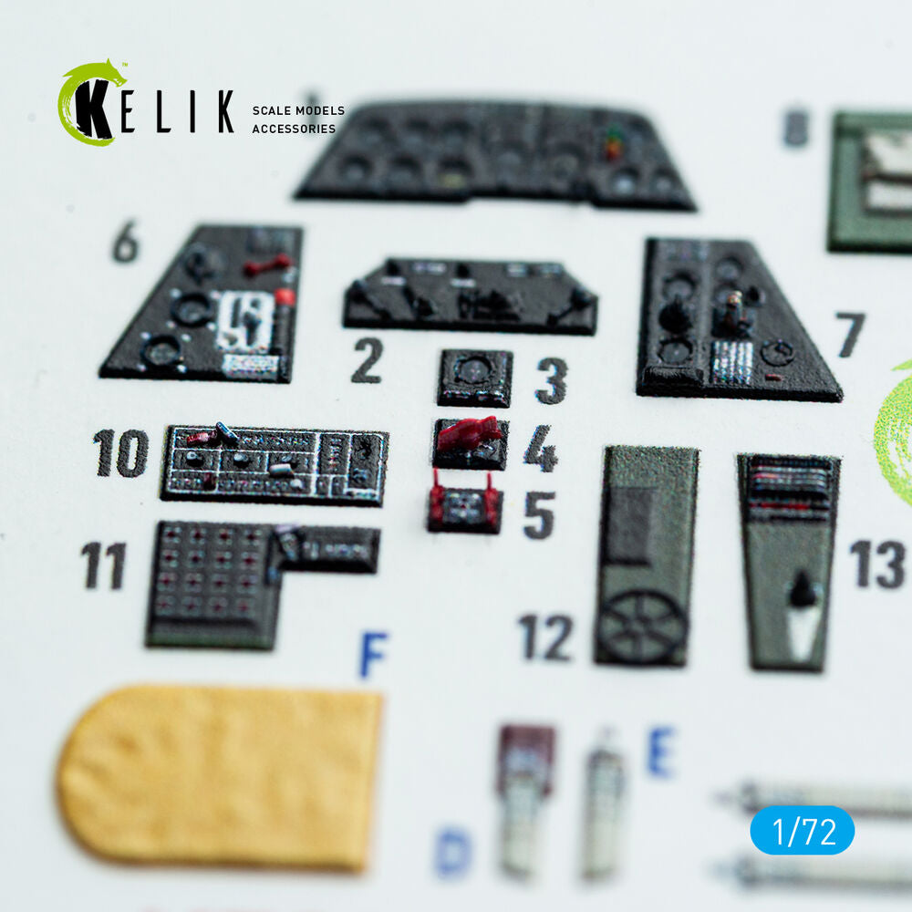TBM-3 Avenger - interior 3D decals for HobbyBoss kit