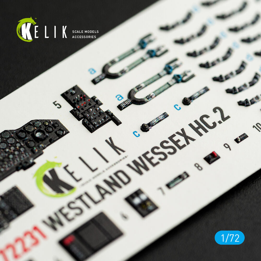 WESTLAND WESSEX HC.2 - interior 3D decals for AirFix kit