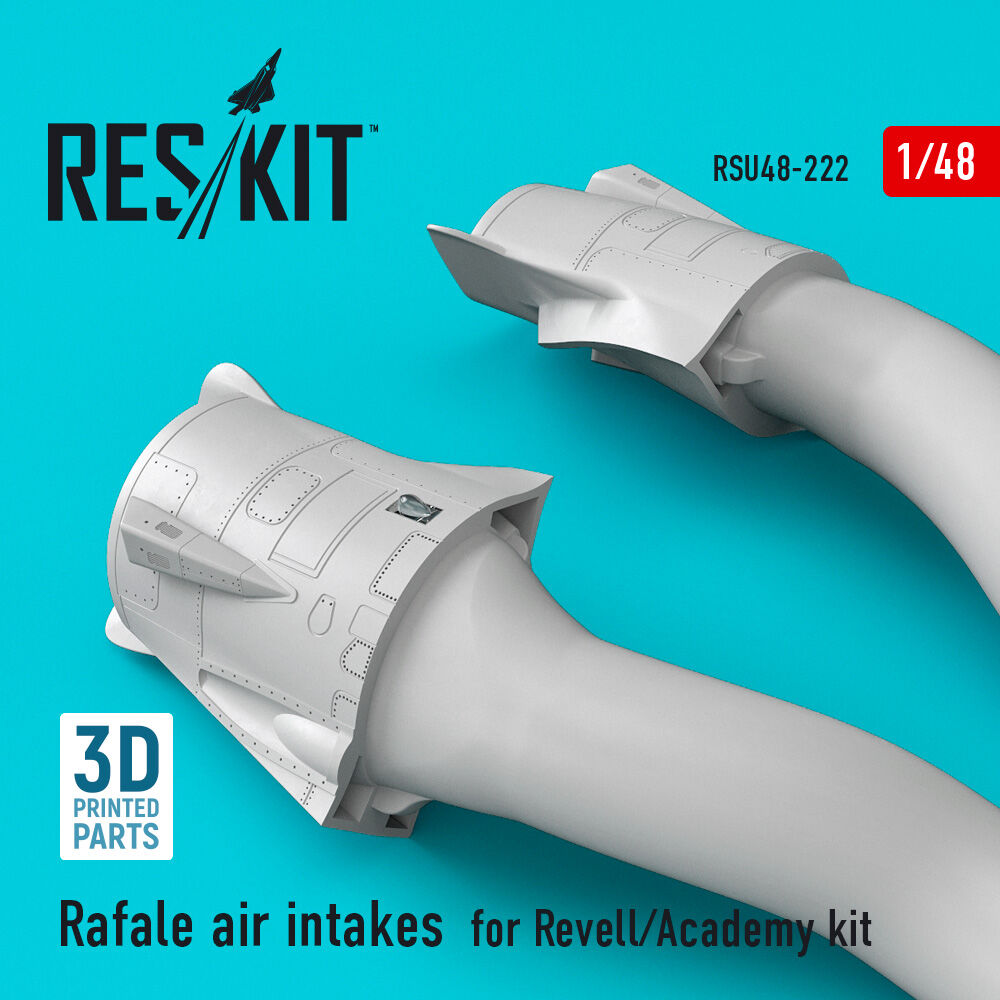 Rafale air intakes for HobbyBoss kit (3D Printed)